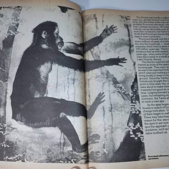 Dr. Who Discovers-Early Man Magazine with Colour Poster-(Magazine AS IS) - Picture 9 of 10